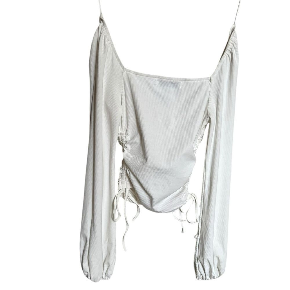 Petal + Pup Long Sleeve White Blouse Size 4 - Picture 2 of 6
